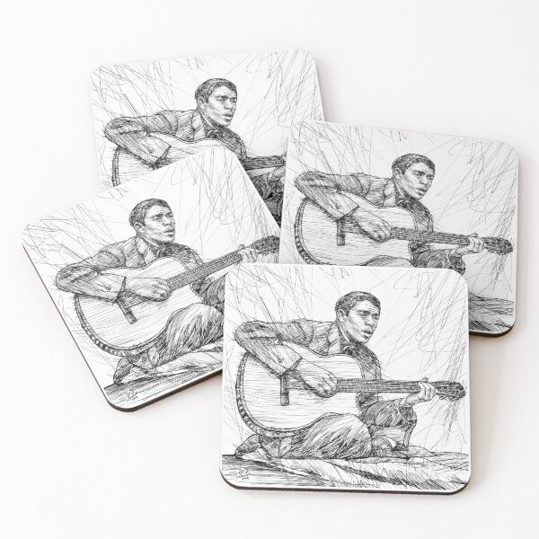 Item preview, JACQUES BREL ink portrait .1 designed and sold by lautir.