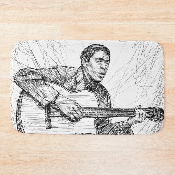Item preview, JACQUES BREL ink portrait .1 designed and sold by lautir.