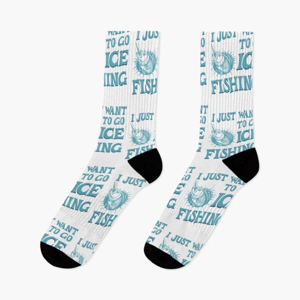 Item preview, I just want to go ice fishing designed and sold by BritishDelights.