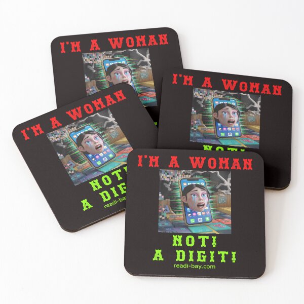 Item preview, Im A Woman - Not A Digit designed and sold by alien almanac.