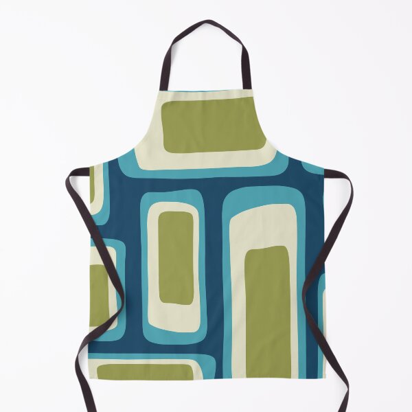 Item preview, Mid Century Modern Abstract Pattern in Blue and Green designed and sold by tonymagnerart.
