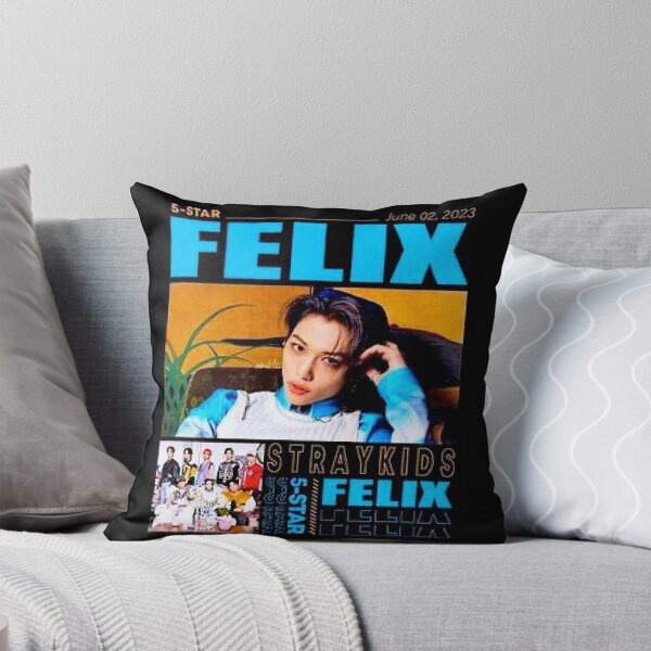 Stray Kids Felix Pillows & Cushions for Sale | Redbubble