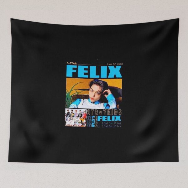 Item preview, Lee Felix Stray Kids SKZ ot8 kpop designed and sold by Kpop-Noona.
