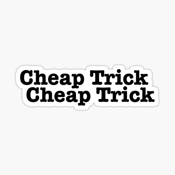 Cheap Trick Stickers Redbubble