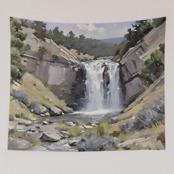 Item preview, Umtanum Creek Falls in Central Washington designed and sold by Debbie Schulte.