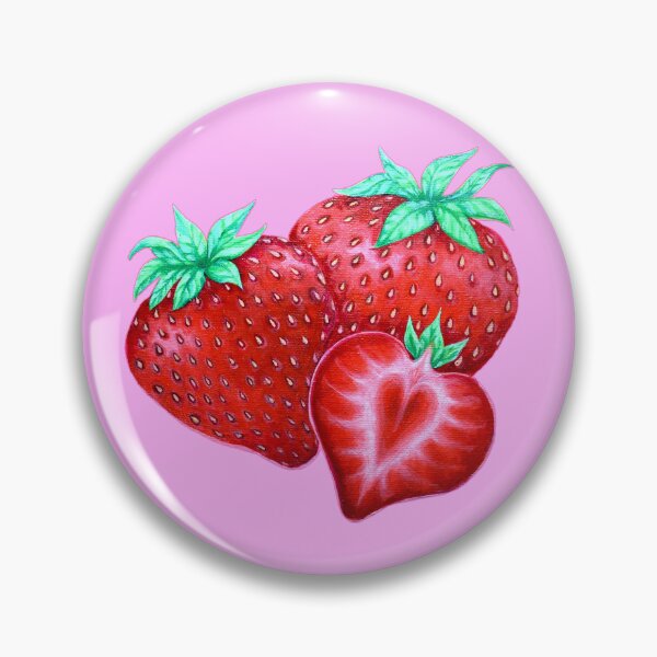 Aperçu de l'œuvre Des fraises créée et vendue par RedPlanetDesign.