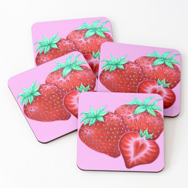 Item preview, Strawberries designed and sold by RedPlanetDesign.