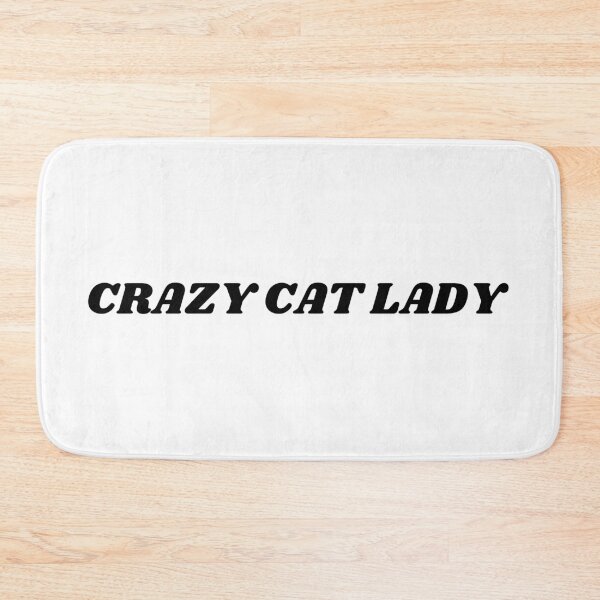 Item preview, CRAZY CAT LADY funny statement quote designed and sold by shopfromluvv.