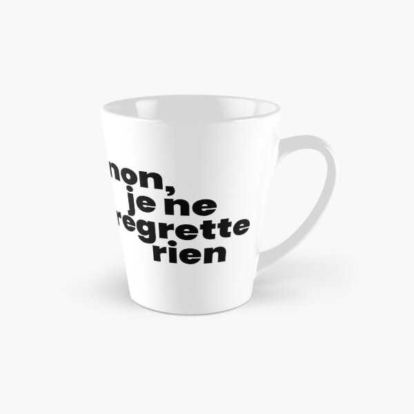 Aperçu de l'œuvre Non, je ne regrette rien II (noir) créée et vendue par didijuca.