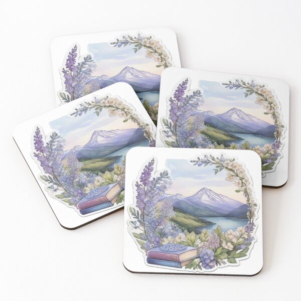 Item preview, Floral Watercolor Self-Care Sticker (1423) designed and sold by WASjourney.