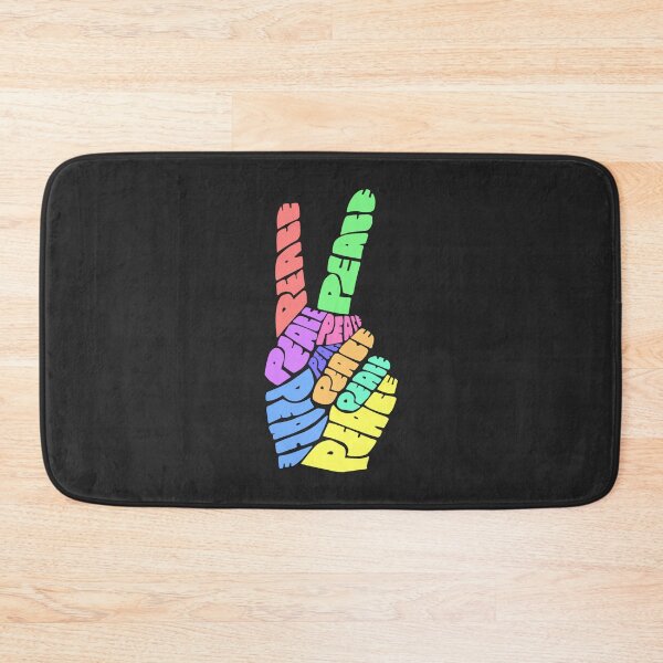 Item preview, Rainbow Peace Hand Sign designed and sold by everything4eva.