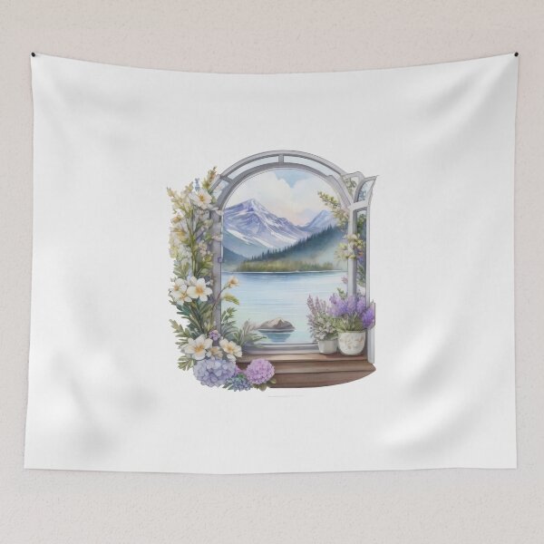 Item preview, Window View Sticker (1424) designed and sold by WASjourney.