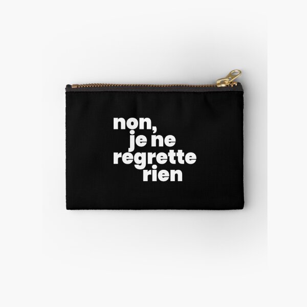 Item preview, Non, je ne regrette rien II (white) designed and sold by didijuca.