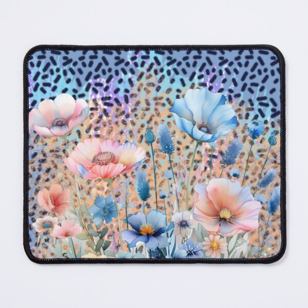 Item preview, Ligh flowers in a field of dark speckles  designed and sold by mindmaster007.