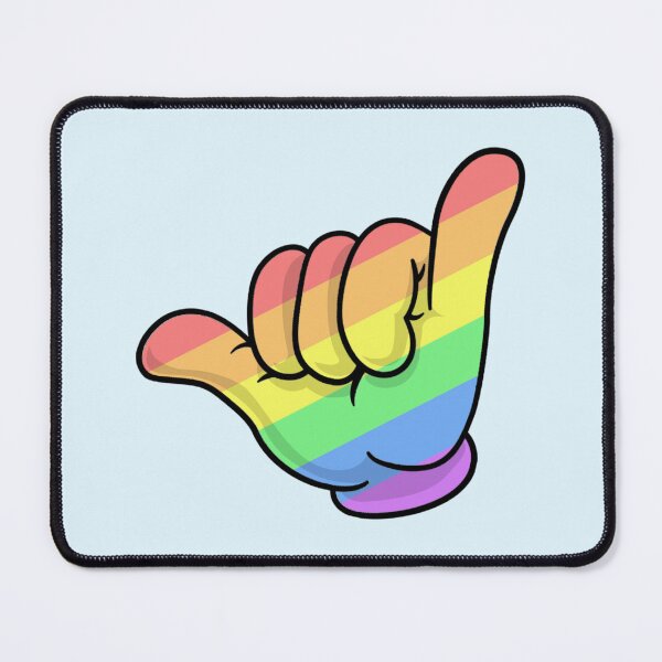 Artikelvorschau, Regenbogen-Stolz-Shaka entworfen und verkauft von everything4eva.