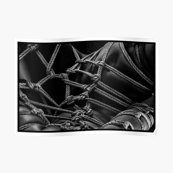 Rope bodyscape with Jaia Poster