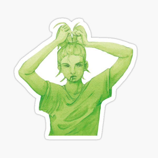 Vorbereitung zum Sport Sticker