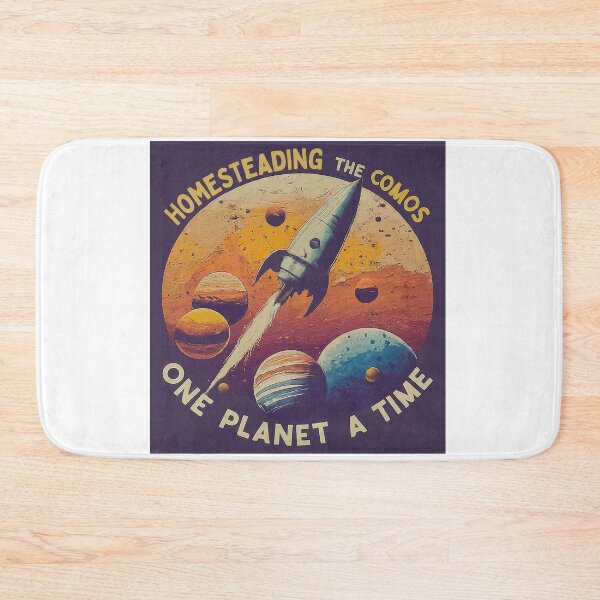 Item preview, Homesteading The Cosmos - One planet at a time  designed and sold by FitEnvy.