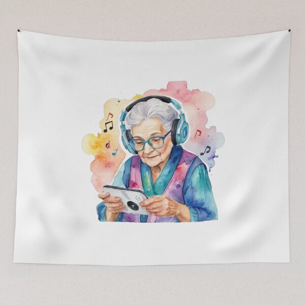 Item preview, musical grandmother 1 designed and sold by redmoon64.