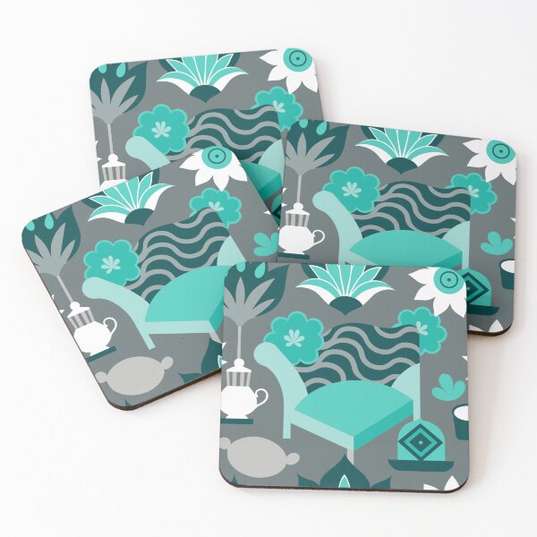 Item preview, Aqua decor abstract class by juliets acmegifts designed and sold by Juliet  Thomas.