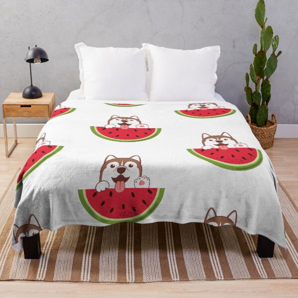 Item preview, Watermelon Puppy Dog Hiding designed and sold by JuniperusArt.