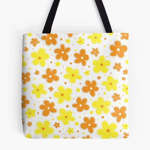 Item preview, Maverique Pride Flag Flowers Doodle Yellow White Orange designed and sold by JoyfulJen.
