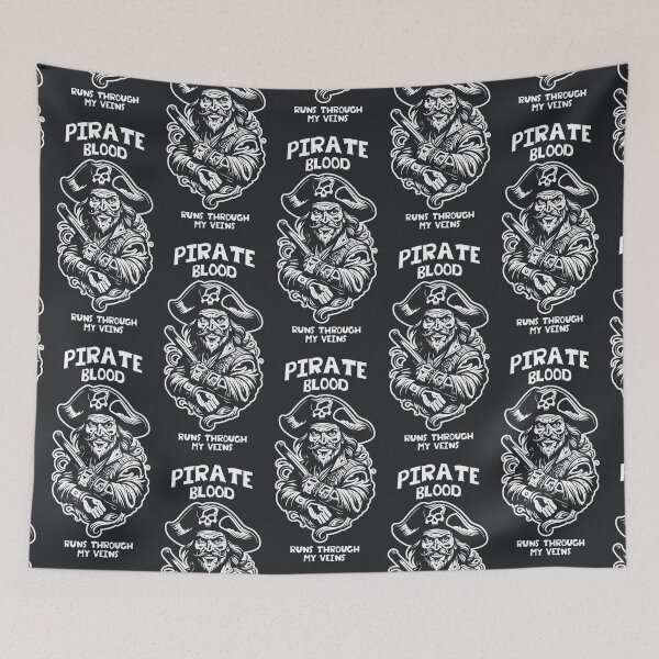 Item preview, Pirate blood runs through my veins (#01) [Create a set!] designed and sold by SolidEarthArt.