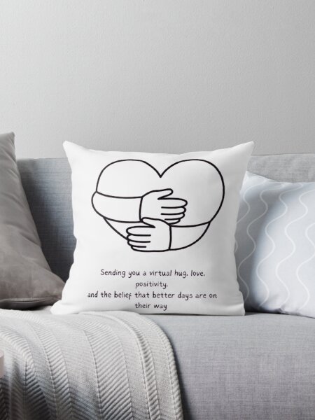 Hug pillow quotes hotsell