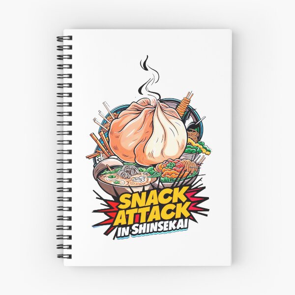 Item preview, SNACK ATTACK IN SHINSEKAI: A Culinary Adventure Awaits designed and sold by SplashTastic.