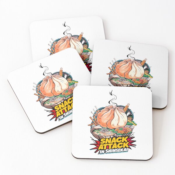Item preview, SNACK ATTACK IN SHINSEKAI: A Culinary Adventure Awaits designed and sold by SplashTastic.