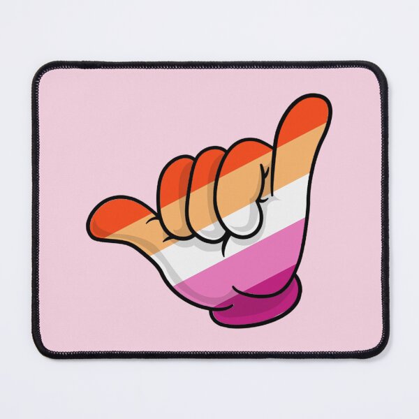 Item preview, Lesbian Pride Shaka designed and sold by everything4eva.