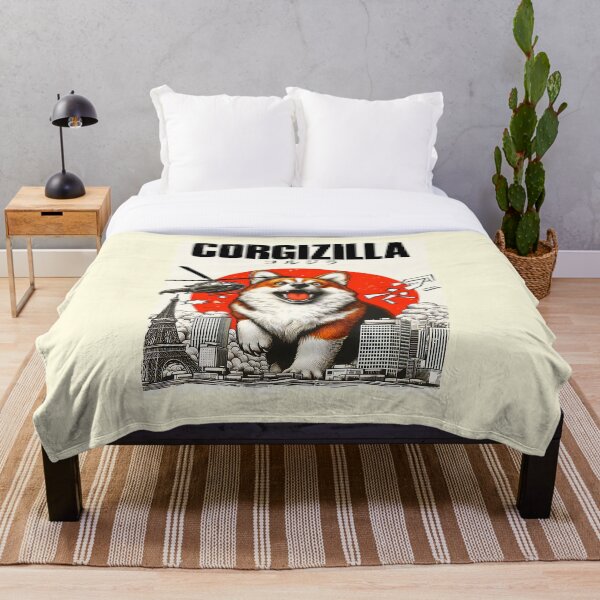 Artikelvorschau, Corgizilla Corgi Lustiger Hund entworfen und verkauft von Pine-Shop.