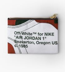 Off White for Nike Air jordan 1 Studio Pouch