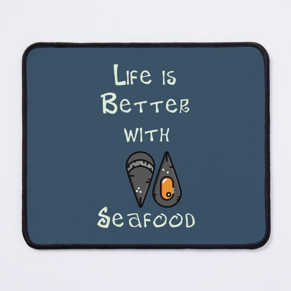 Item preview, Life is Better with Seafood designed and sold by Studio LeDauphin.