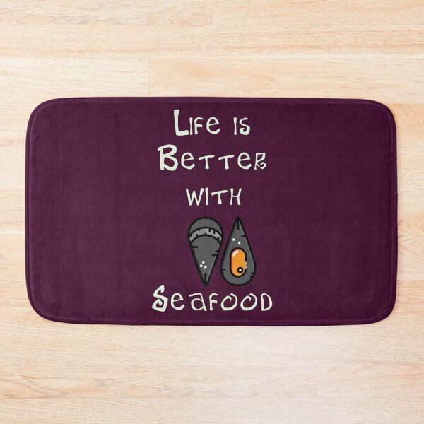 Item preview, Life is Better with Seafood designed and sold by Studio LeDauphin.