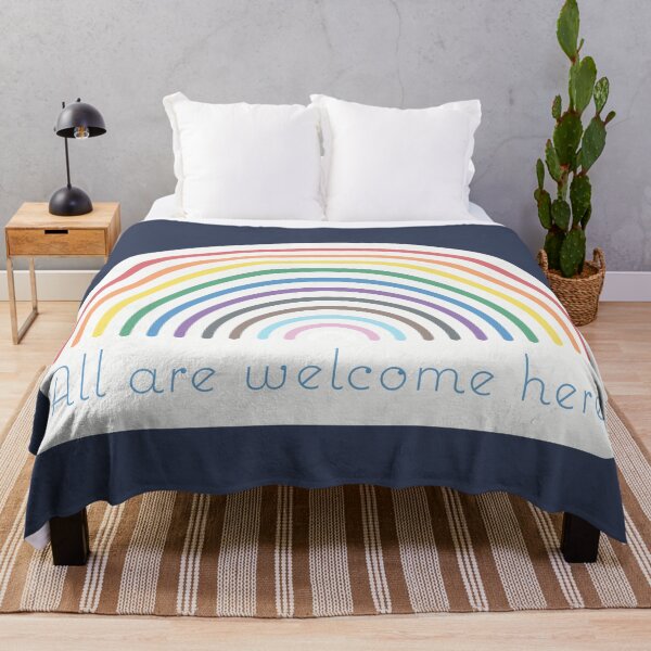 Item preview, LGBTQ PRIDE - All are welcome here designed and sold by Design Sparkes.
