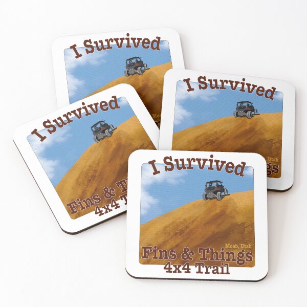 Item preview, I Survived Fins & Things 4x4 Trail, Moab, Utah designed and sold by MMc Buck.