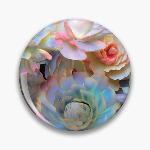 Item preview, Iridescent Flowers designed and sold by dinaaaaaah.
