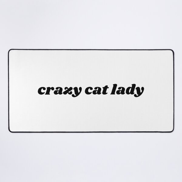 Item preview, crazy cat lady funny statement quote designed and sold by shopfromluvv.
