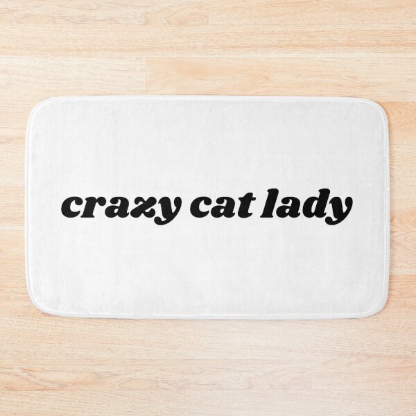 Item preview, crazy cat lady funny statement quote designed and sold by shopfromluvv.