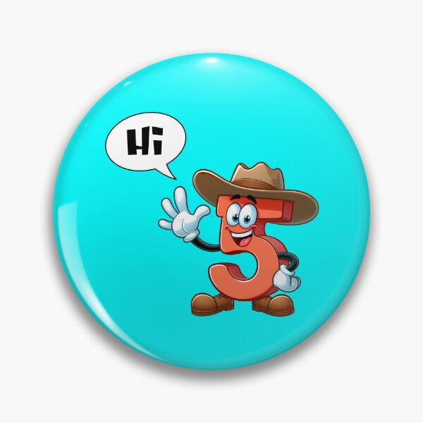 Item preview, Hi 5 High Five Funny Cartoon Pun  designed and sold by André Botes.