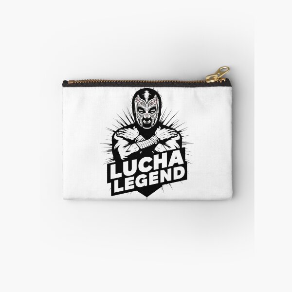 Item preview, Lucha Legend Monochrome Masked Mexican Luchador Wrestler designed and sold by BoughtTheTShirt.