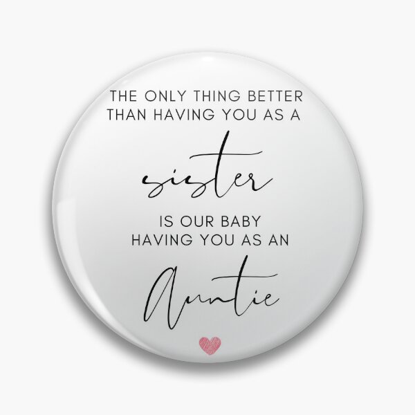 Item preview, Having You As An Aunties, pregnancy announcement  designed and sold by FamilyGlowStore.