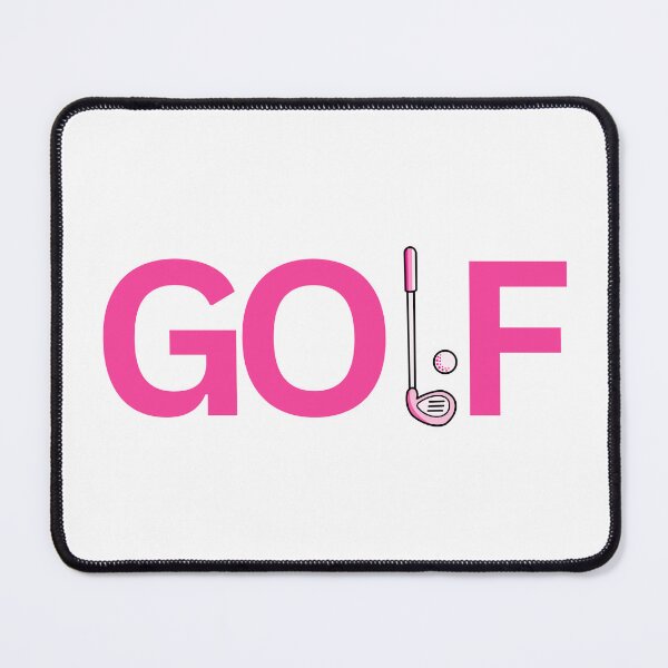 Item preview, Golf. Simple pink. designed and sold by LivingInThinAir.