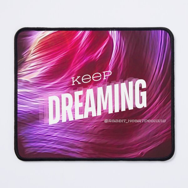 Item preview, Pink Keep Dreaming designed and sold by RabbitHeartArt.