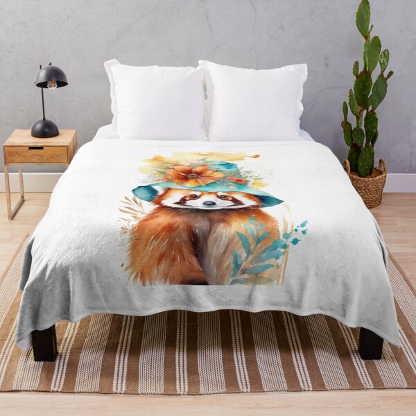 Item preview, summer red panda designed and sold by jkrphoto.