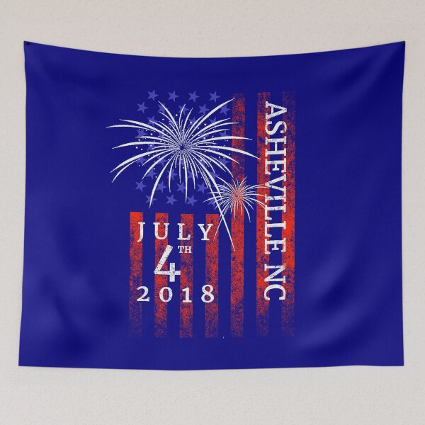 Item preview, Asheville NC 4th of July 2018 Independence Day designed and sold by highparkoutlet.