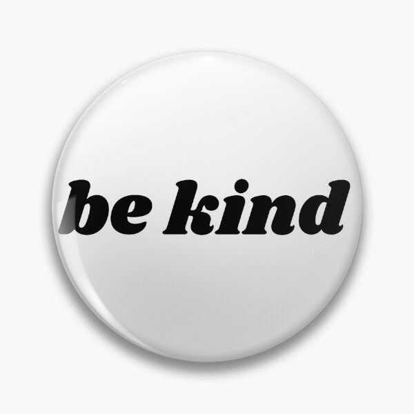 Item preview, be kind minimal black quote text designed and sold by shopfromluvv.