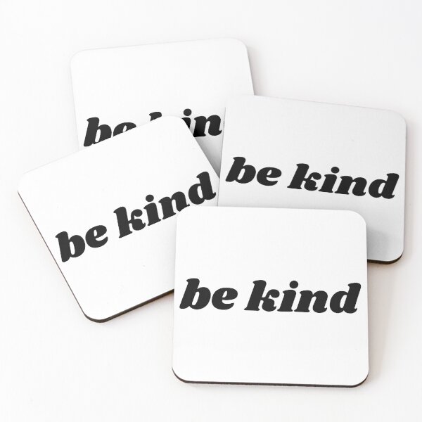 Item preview, be kind minimal black quote text designed and sold by shopfromluvv.