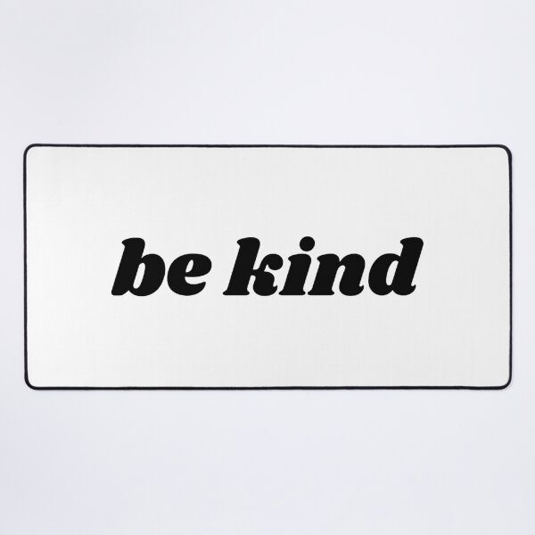 Item preview, be kind minimal black quote text designed and sold by shopfromluvv.